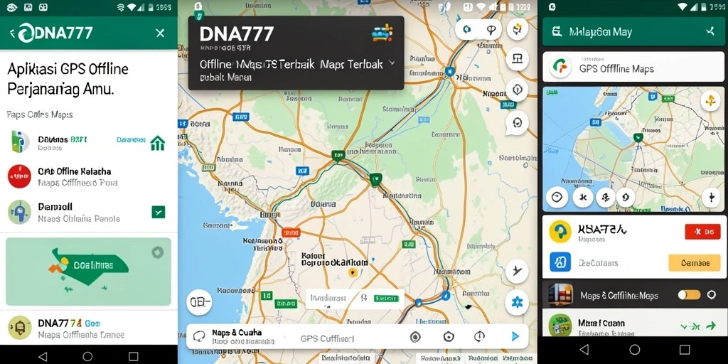 Tampilan antarmuka pengguna <strong>DNA777</strong> yang intuitif dan menarik.