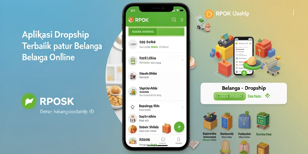 Tampilan antarmuka pengguna aplikasi RPOK yang inovatif.